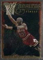 1996 Finest #127 Michael Jordan Basketball Card