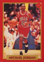 1991 Tuff Stuff Jr. #1 Michael Jordan Basketball Card