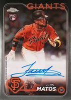 2024 Topps Chrome Rookie Autographs #RALM Luis Matos Baseball Card
