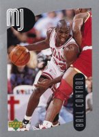1998 Upper Deck International MJ Stickers #86 Michael Jordan Basketball Card