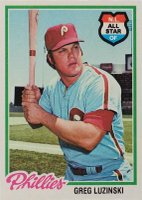 1978 Topps #420 Greg Luzinski Baseball Card
