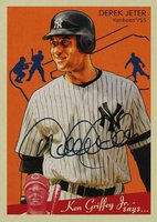 2008 Upper Deck Goudey Goudey Graphs #GG-DJ Derek Jeter Baseball Card