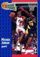 1991 Fleer #220 Michael Jordan Basketball Card