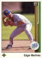 1989 Upper Deck #768 Edgar Martinez Baseball Card