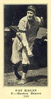 1916 Sporting News #140 Pat Ragan Blank Back Baseball Card