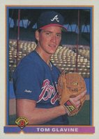 1991 Bowman #576 Tom Glavine Baseball Card