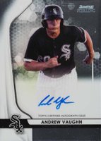 2020 Bowman Sterling Prospect Autographs #AVA Andrew Vaughn Baseball Card