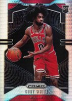 2019 Panini Prizm #253 Coby White Hyper Prizm Basketball Card
