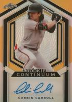 2023 Leaf Metal Continuum Autographs #MC130 Corbin Carroll Baseball Card