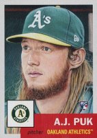 2020 Topps Living #295 A.J. Puk Baseball Card