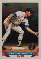 1993 Topps #3 Ryne Sandberg Colorado Rockies Inaugural Baseball Card