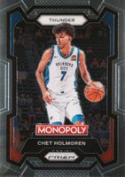 2023 Panini Prizm Monopoly #62 Chet Holmgren Basketball Card