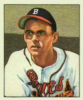 1950 Bowman #192 Bob Chipman Baseball Card