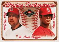 2001 Fleer Platinum Winning Combinations #10 Albert Pujols/Mark McGwire Baseball Card