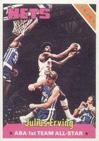 1975 Topps #300 Julius Erving All-Star Basketball Card