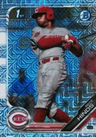 2019 Bowman Draft #BDC131 Rece Hinds Chrome-Asia Refractor Baseball Card