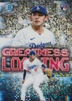 2025 Bowman Greatness Loading #GL23 Roki Sasaki Mini Diamond Baseball Card