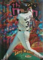 1998 Finest the Man #TM12 Larry Walker Refractor w/Coating Baseball Card