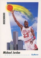 1991 Skybox #583 Michael Jordan Basketball Card