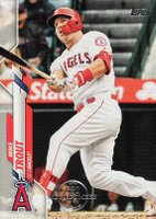 2020 Topps Complete Set #1 Mike Trout 582 Montgomery Club Baseball Card