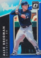 2017 Panini Donruss Optic the Rookies #TR13 Alex Bregman Blue Baseball Card