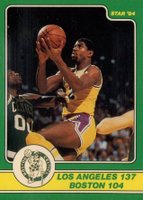 1984 Star Celtics Champions #10 Boston 104 Los Angeles 137 Basketball Card