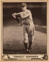 1940 Play Ball #41 Charley Gehringer Baseball Card
