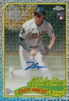 2024 Topps Silver Pack 1989 Chrome Promo #66 Zack Gelof Series 2 Baseball Card