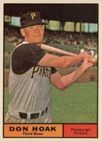 1961 Topps #230 Don Hoak Baseball Card