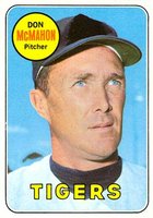 1969 Topps #616 Don McMahon Baseball Card
