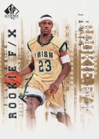 2012 SP Authentic #65 LeBron James Basketball Card