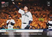 2019 Topps Now #904 Felix Hernandez Baseball Card