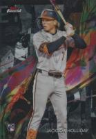 2024 Topps Finest #76 Jackson Holliday Black Refractor Baseball Card