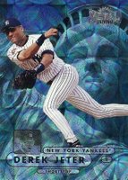 1998 Metal Universe #199 Derek Jeter Precious Metal Gems Baseball Card