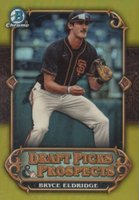 2023 Bowman Draft Draft Picks & Prospects #DPP6 Bryce Eldridge Gold Baseball Card