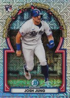 2023 Bowman Mega Box Chrome ROY Favorites #9 Josh Jung Baseball Card