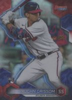 2023 Bowman's Best #59 Vaughn Grissom Refractor Baseball Card