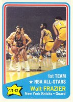 1972 Topps #165 Walt Frazier All-Star Basketball Card
