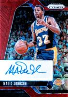 2024 Panini Prizm Signatures #SIGMJL Magic Johnson Choice Basketball Card