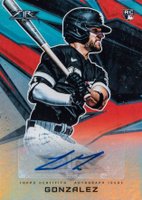 2021 Topps Fire Autographs #AVLGZ Luis Gonzalez Baseball Card