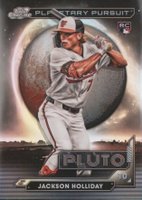 2024 Topps Chrome Cosmic Planetary Pursuit #5 Jackson Holliday Pluto Baseball Card