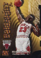 1997 Skybox Z-Force #190 Michael Jordan Super Rave Basketball Card