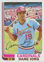 1982 Topps #86 Dane Iorg Baseball Card