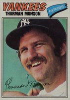 1977 Burger King Yankees #2 Thurman Munson Baseball Card