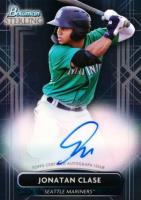 2022 Bowman Sterling Prospect Autographs #PAJCE Jonatan Clase Baseball Card