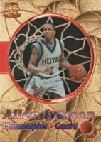 1996 Pacific Power Prisms Jump Ball #JB6 Allen Iverson Basketball Card
