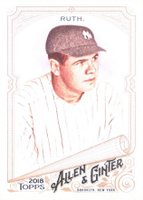 2018 Topps Allen & Ginter #3 Babe Ruth Baseball Card