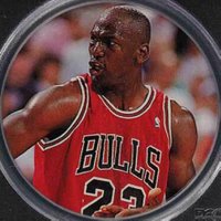 1995 Upper Deck Jordan Milk Caps #6 Michael Jordan Basketball Card