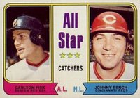 1974 Topps #331 All-Star Catchers Baseball Card