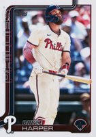 2025 Topps #250 Bryce Harper Baseball Card